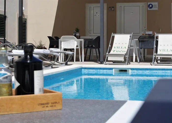 Appartamento Teco Mit Pool Traù